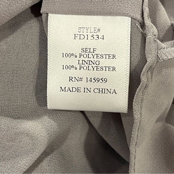 Apricot Lane floral cold shoulder mini Dress with laced up back size small new - Picture 13 of 15